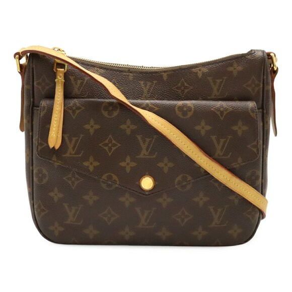 LOUIS VUITTON Brown Monogram Shoulder Bag - Picture 1 of 10